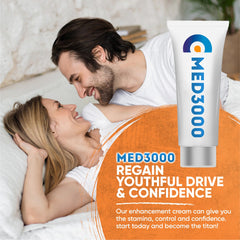 Dispense pump on Irvy Med3000 ED Cream for easy, mess-free portion.