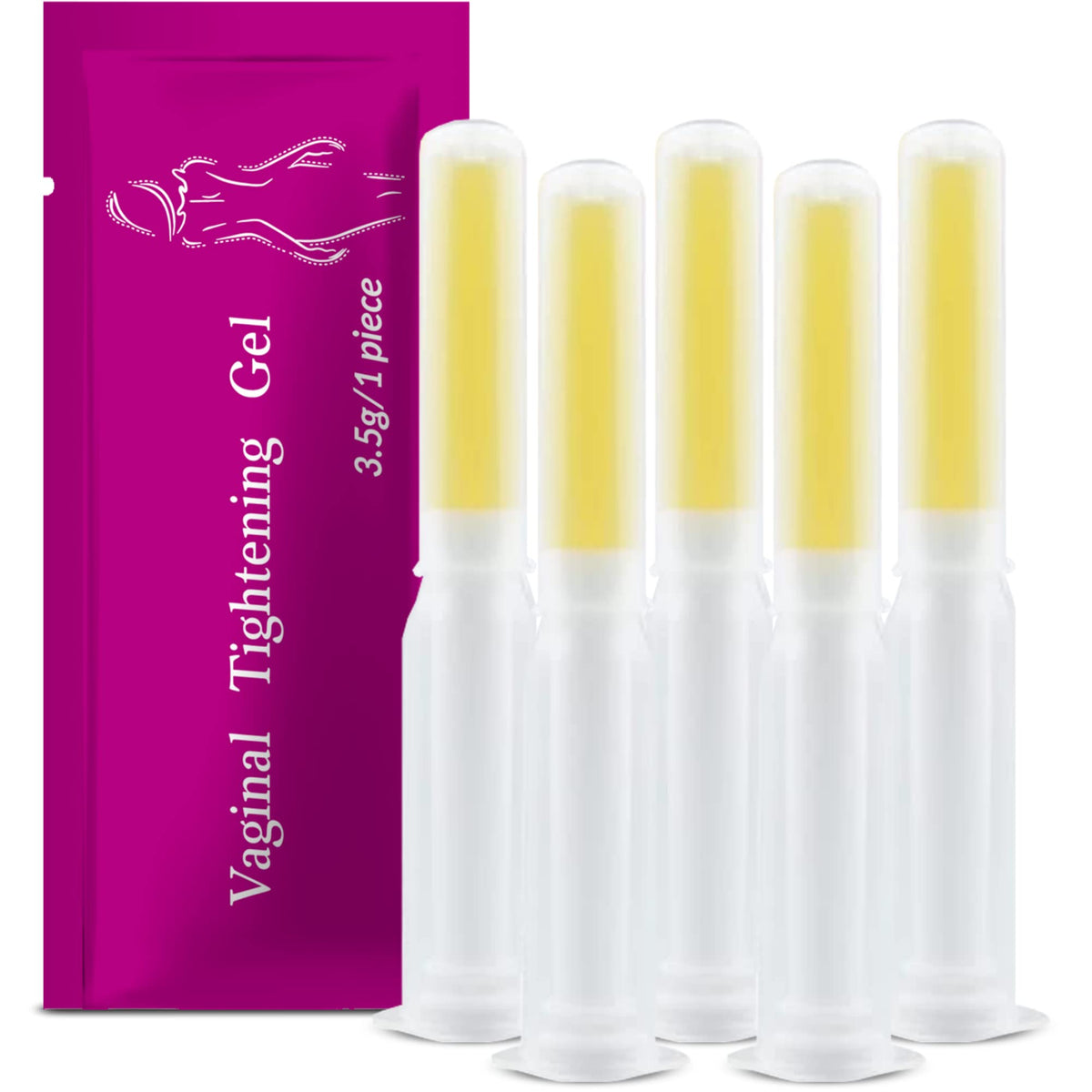 Irvy Premium Vaginal Tightening Gel pack of 5 tubes for daily use