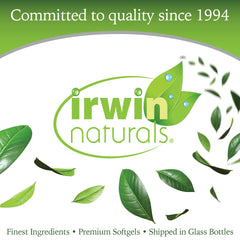 Glass of water with Bloat-Away capsules for easy daily intake