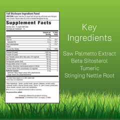 Irwin Naturals Healthy-Flow capsules close-up showing easy-to-swallow soft-gels for daily urinary support.