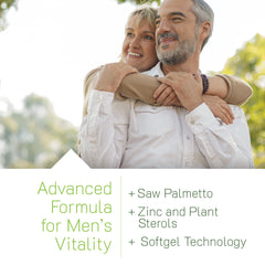 Irwin Naturals Healthy-Flow capsules featuring pumpkin seed oil for nutrition