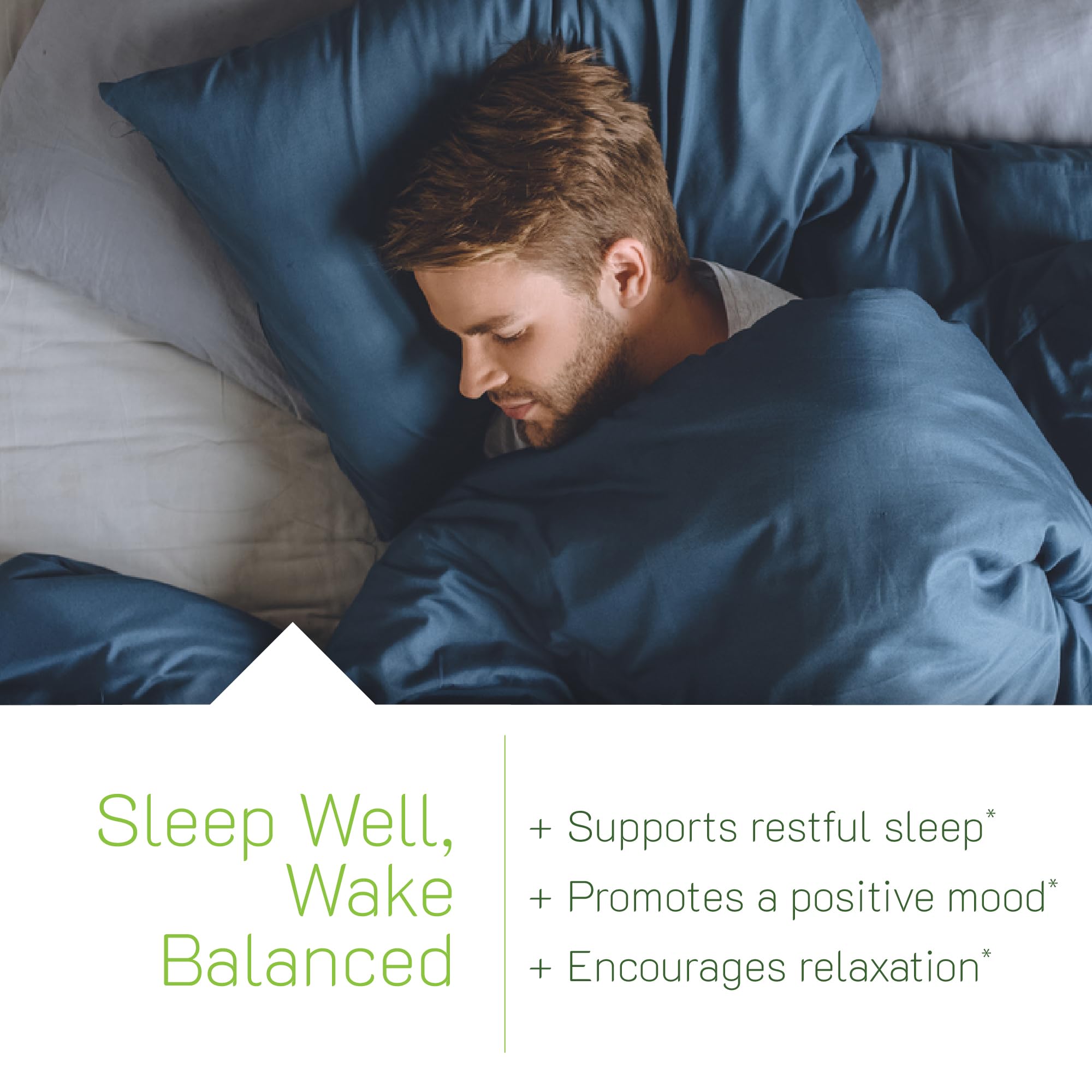Irwin Naturals Melatonin Plus 5-HTP & Rhodiola back label lists natural ingredients for relaxation.