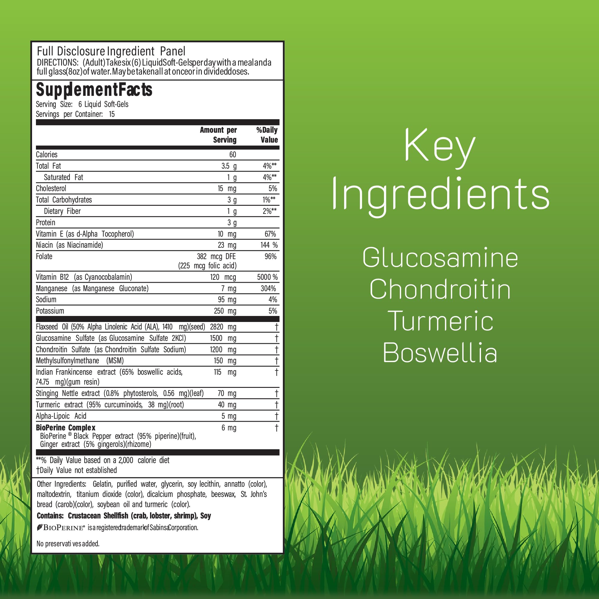 Irwin Naturals soft gels close-up highlighting quick absorption.