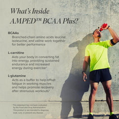 Isagenix Amped BCAA Plus in workout shaker for on-the-go hydration