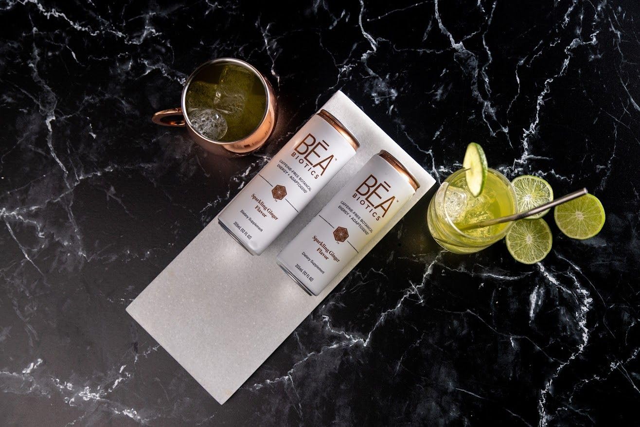 Caffeine-free BEA Biotics energy option for daily wellness
