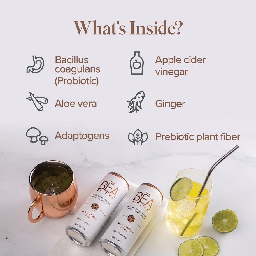 Prebiotic fiber in BEA Biotics featuring inulin and tapioca