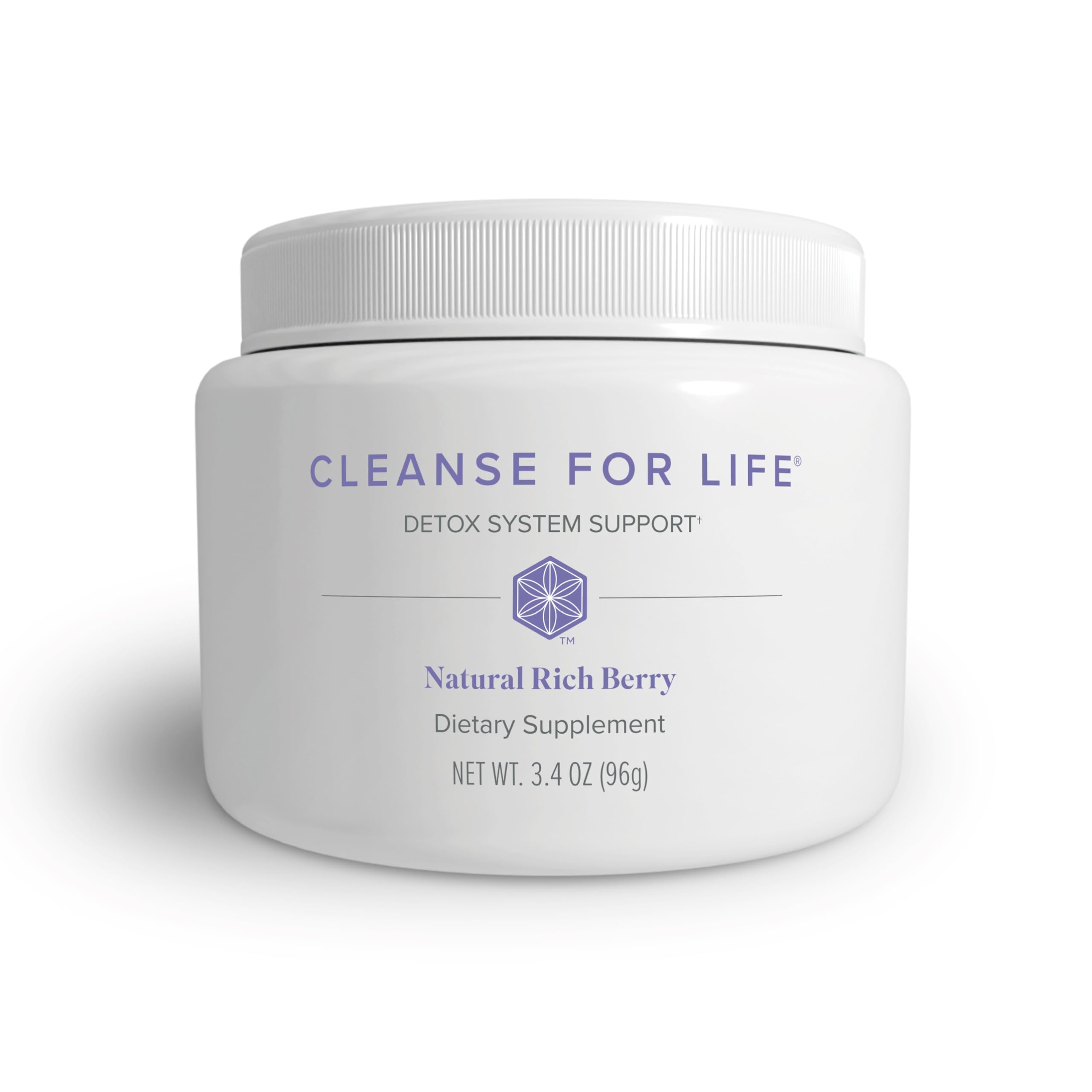 Isagenix Cleanse for Life powder bottle pour for a quick daily cleanse