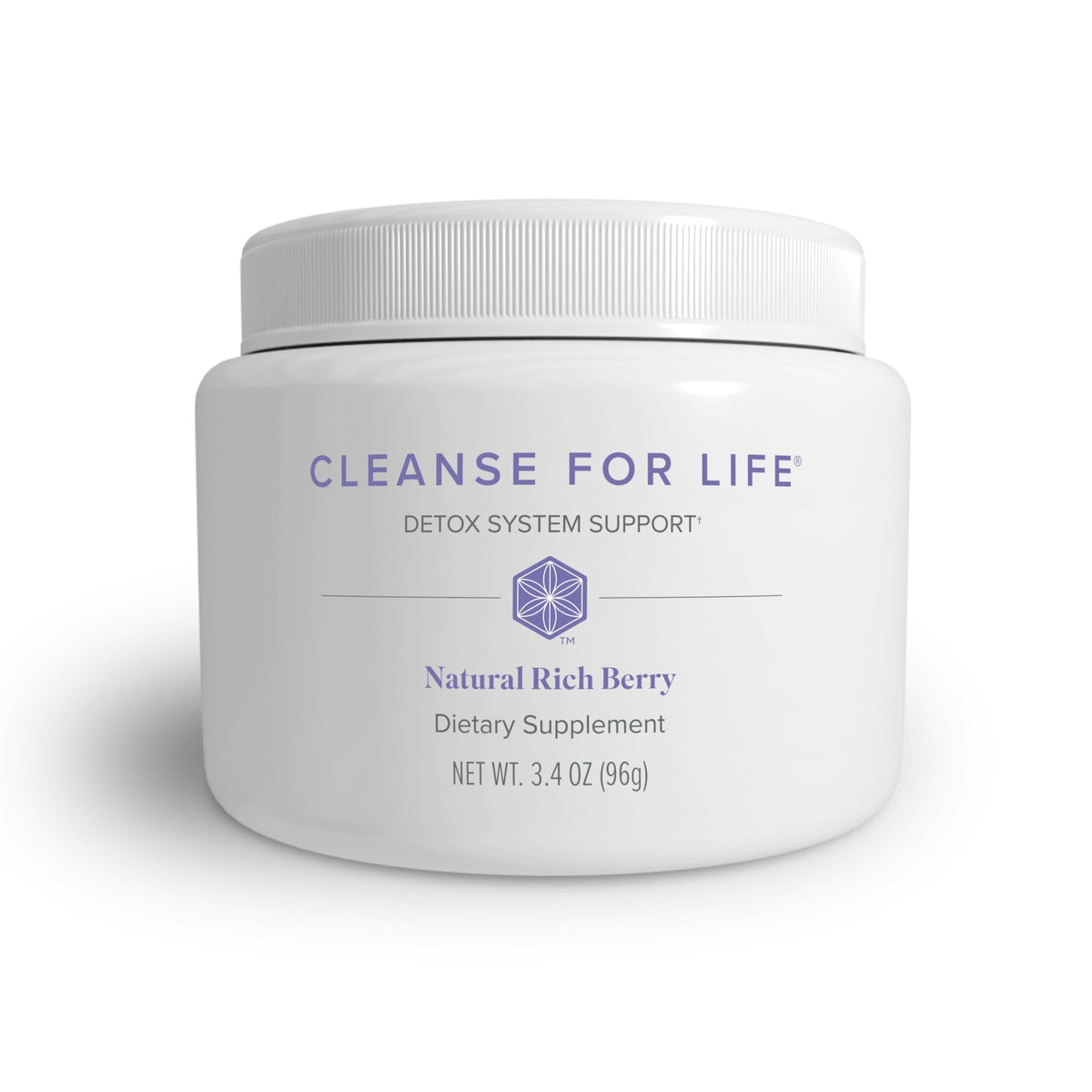 Isagenix Cleanse for Life powder bottle pour for a quick daily cleanse