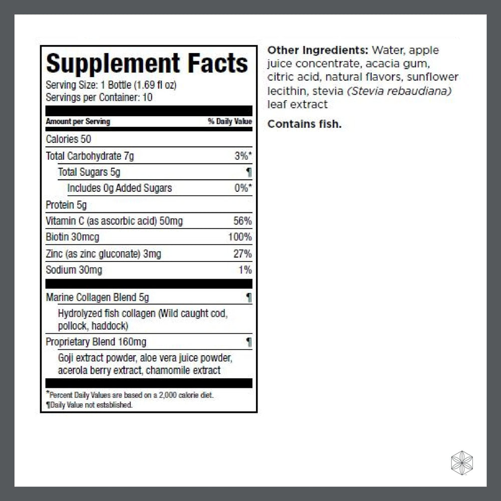 Isagenix Collagen Elixir being poured for convenient daily use
