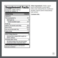 Isagenix Collagen Elixir being poured for convenient daily use