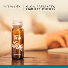 Isagenix Collagen Elixir zinc and biotin for hair and nail health