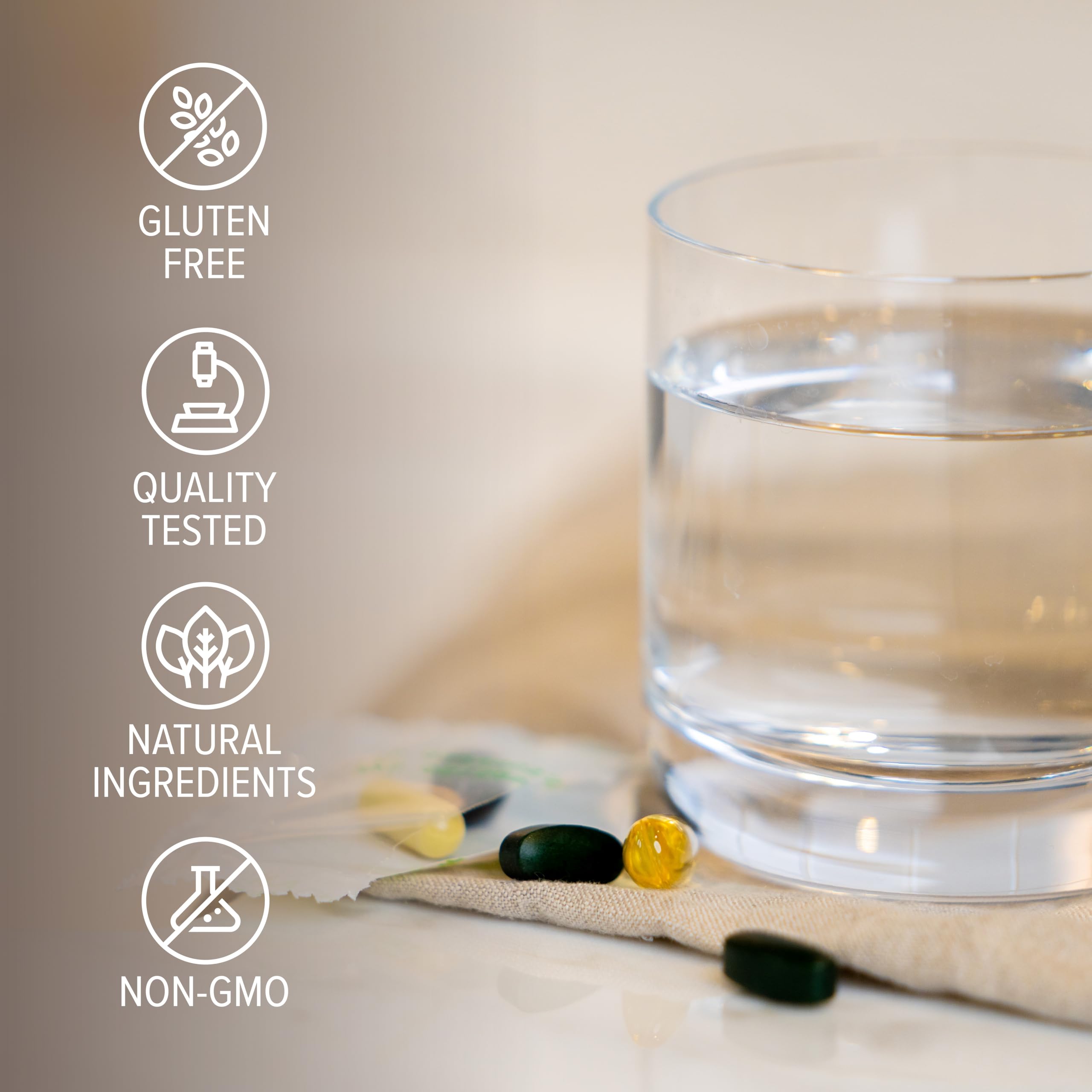 Isagenix Complete Essentials daily pack for men, omega-3 visual, supports overall wellness.
