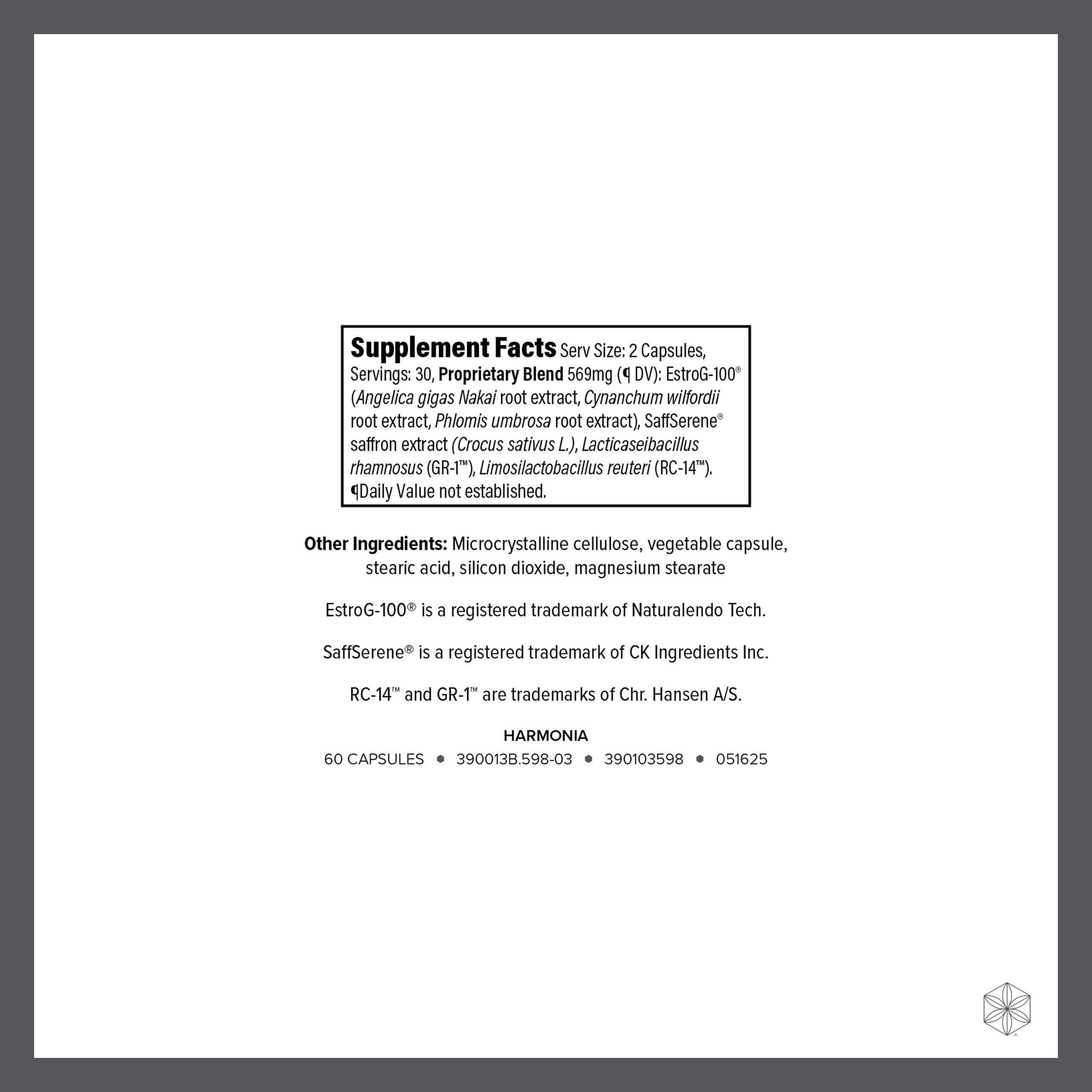 Isagenix Harmonia night sweats relief supporting restful nights and steadier mood