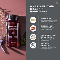 Isagenix Harmonia sleep wellness promoting calmer evenings and better sleep quality