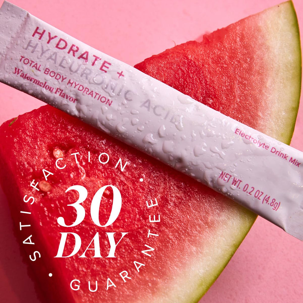 Isagenix Hydrate HA at vanity for daily beauty refresh