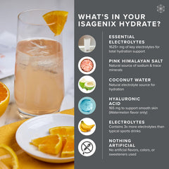Isagenix Hydrate lemon lime sticks ideal for training sessions and hot days