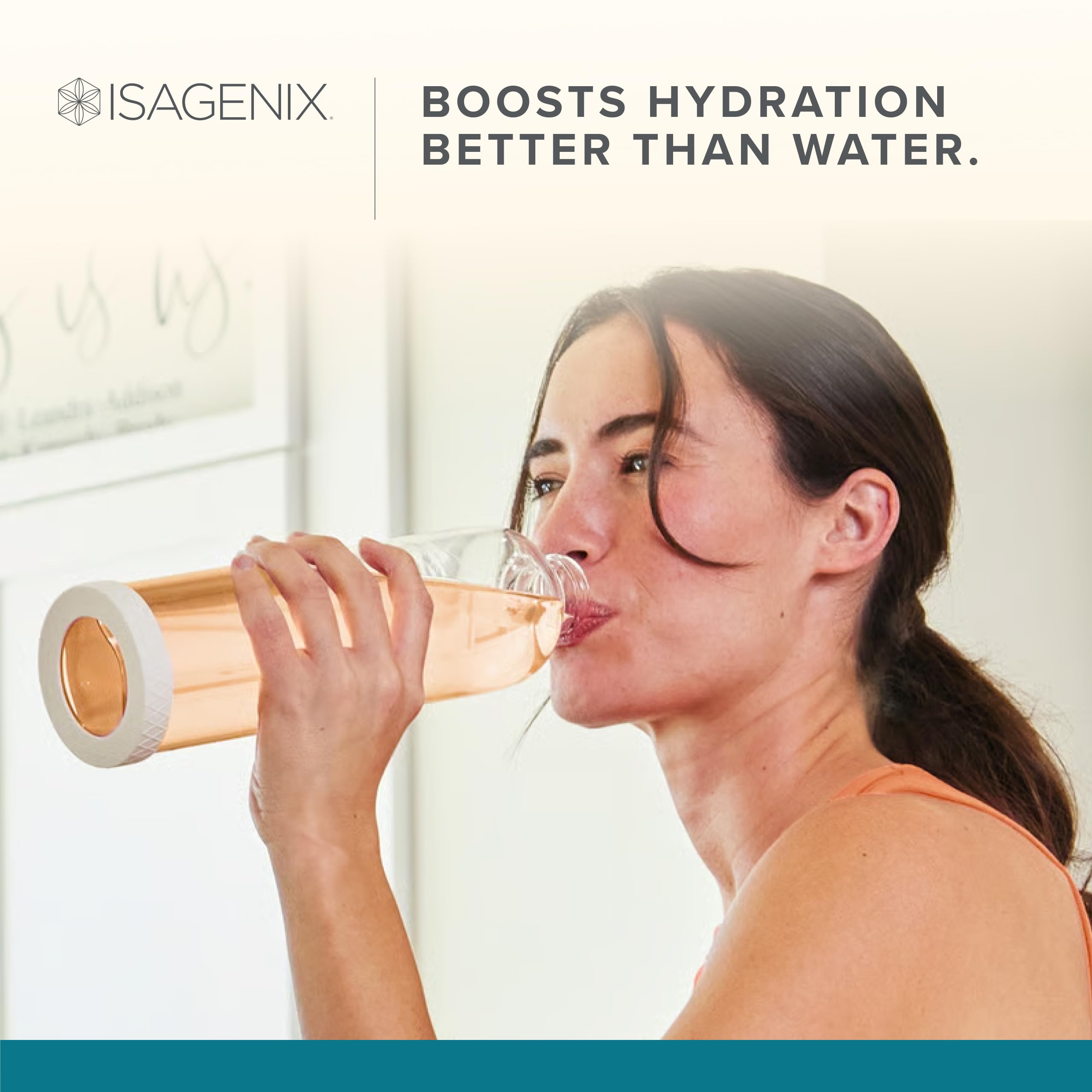 Isagenix Hydrate single-serving packet for convenient on-the-go hydration