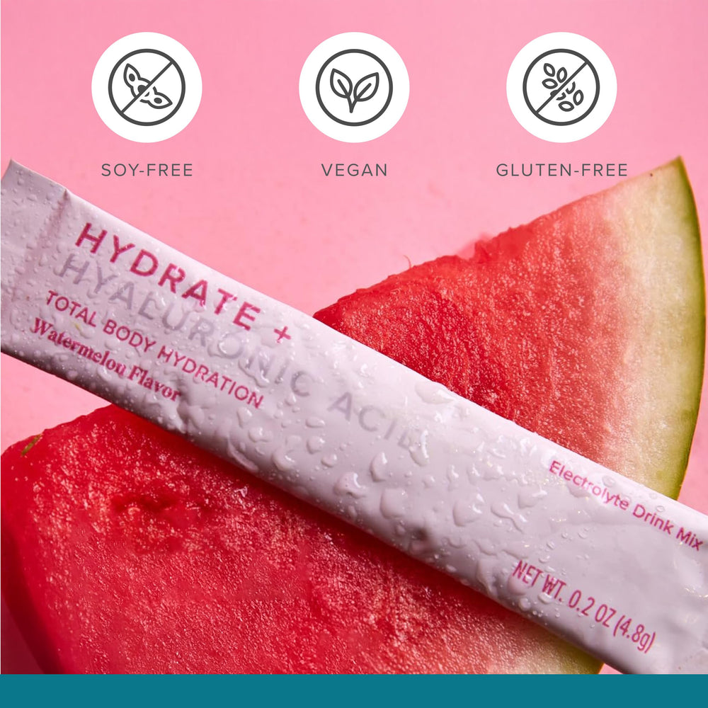Isagenix Hydrate zero sugar formula in bottle for guilt-free hydration