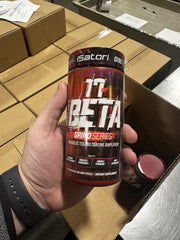 iSatori 17-BETA athlete in gym signaling intense training potential.