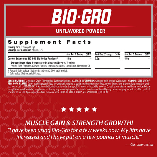 iSatori BIO-GRO scoop-dispense enables precise, convenient serving for workouts
