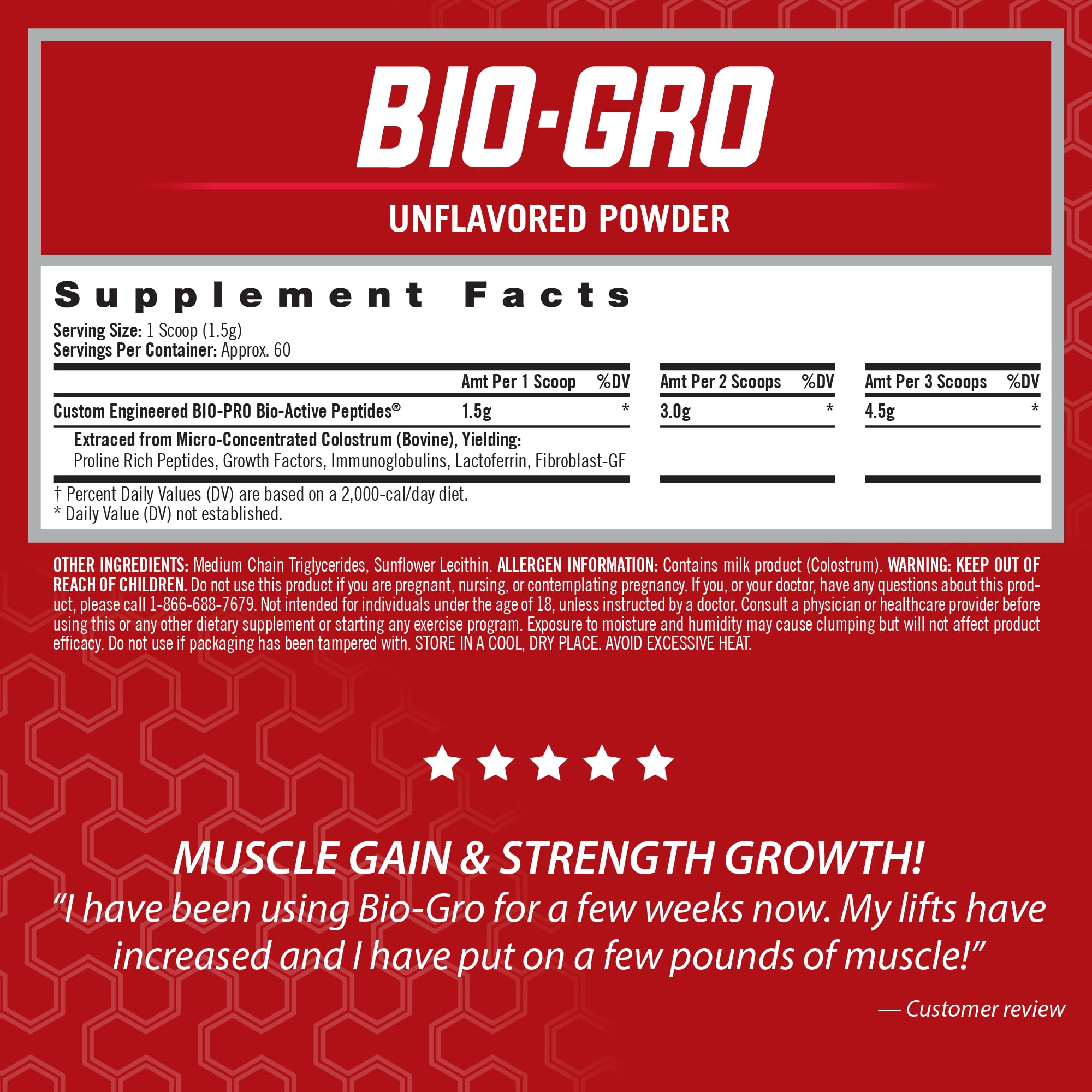 iSatori BIO-GRO scoop in shaker for quick mixing and versatile use