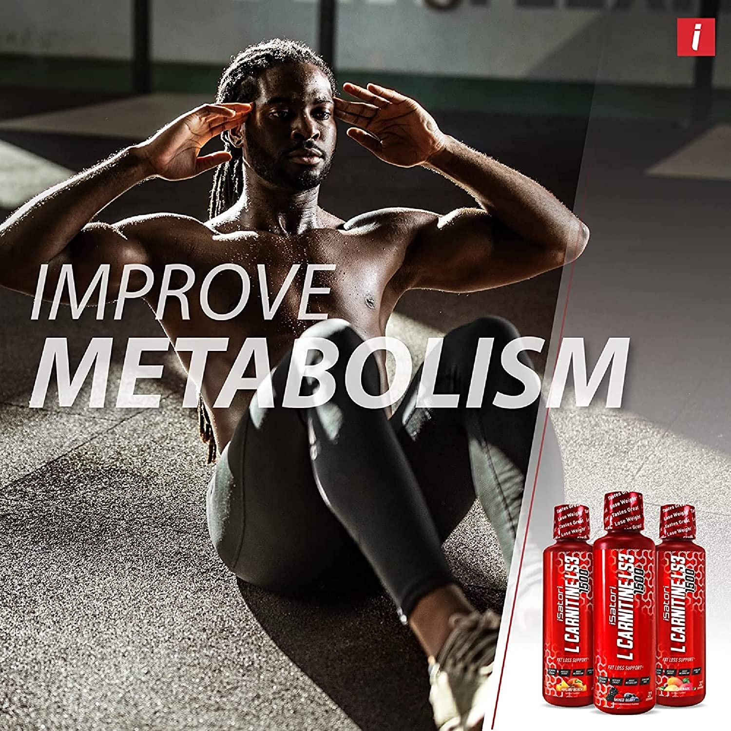 Isatori LS3 3000 Peach Nectarine flavor tastes great for workouts.