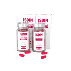 ISDIN Lambdapil bottle closeup for daily supplement use