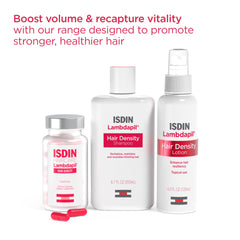 ISDIN Lambdapil box display showcases a two month supply