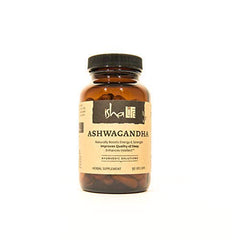 ISHA Ashwagandha bottle front showing a natural energy support