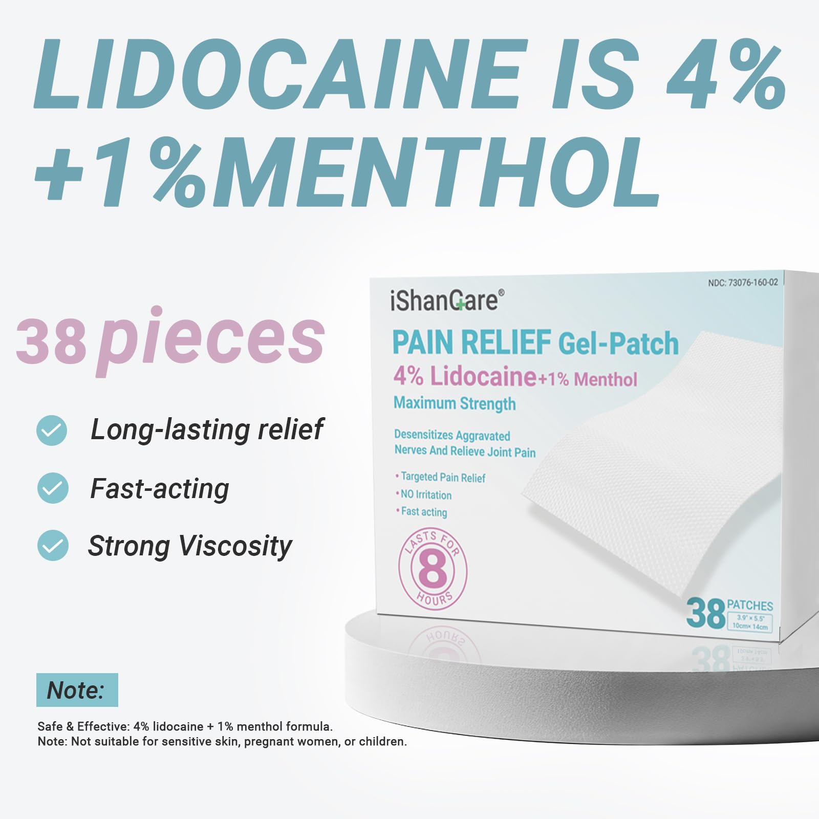 Ishancare patch near the neck area targets upper body discomfort
