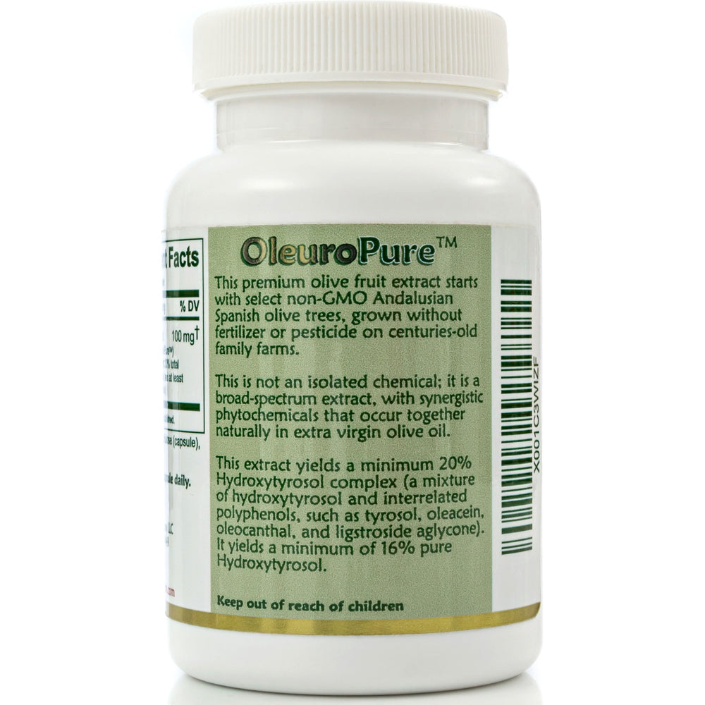 Island Nutrition label close-up with 100 mg potency detail