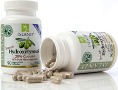 Island Nutrition olive tree imagery underlines Mediterranean origin for daily use
