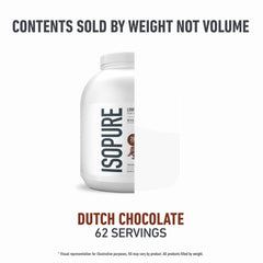 Isopure baking-friendly protein powder ready to add to recipes.
