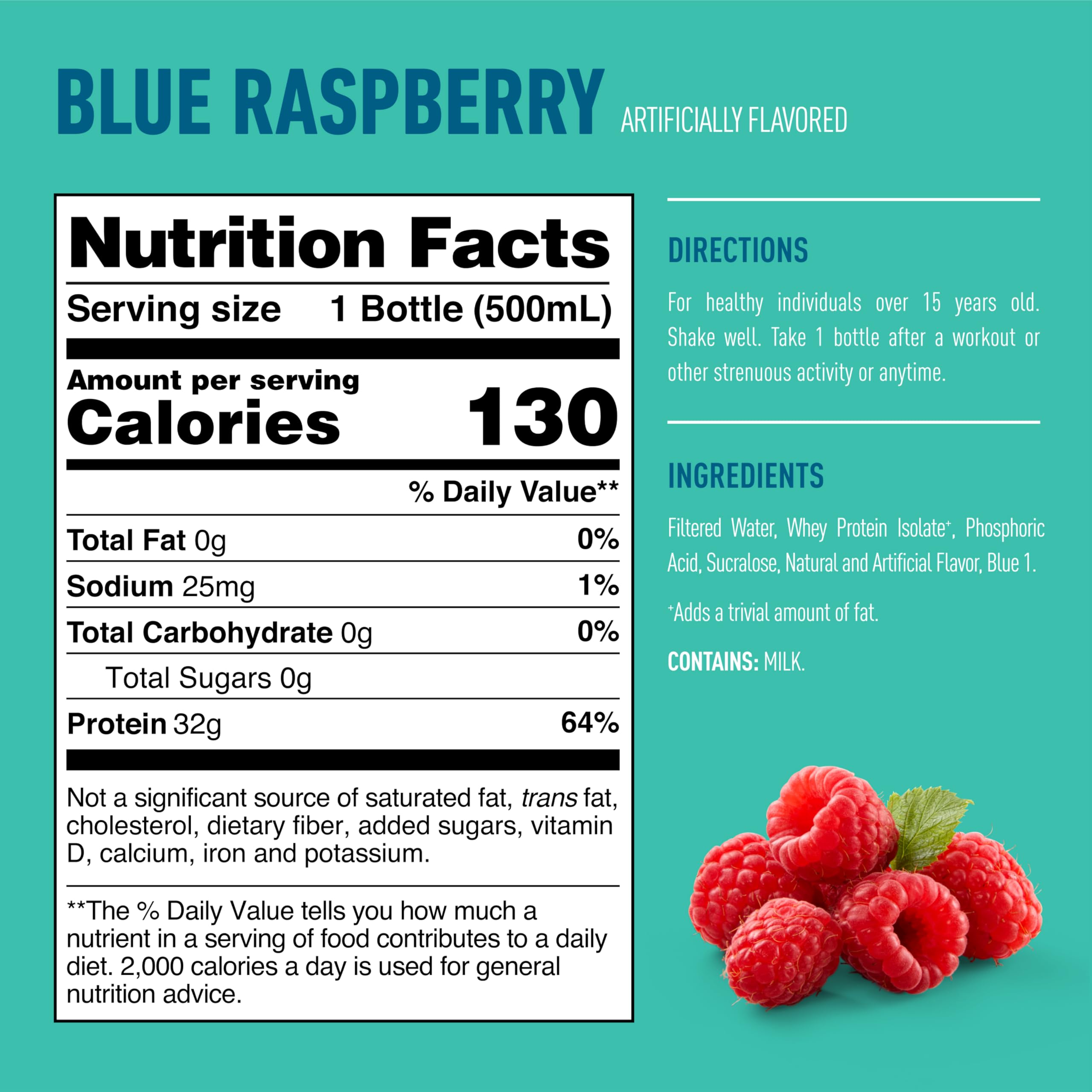 Closeup of Isopure packaging emphasizes clean nutrition and zero sugar.