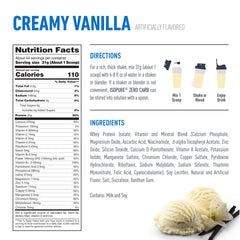 Isopure gluten free bag close-up conveys gluten-free protein option
