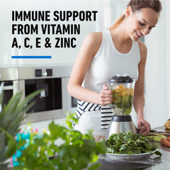Isopure ingredients visual with vitamins, minerals, and electrolytes.