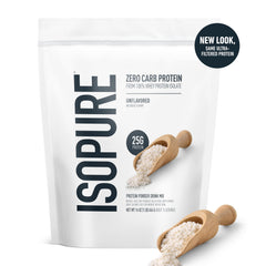 Isopure keto-friendly protein ingredients showcase low-carb option.