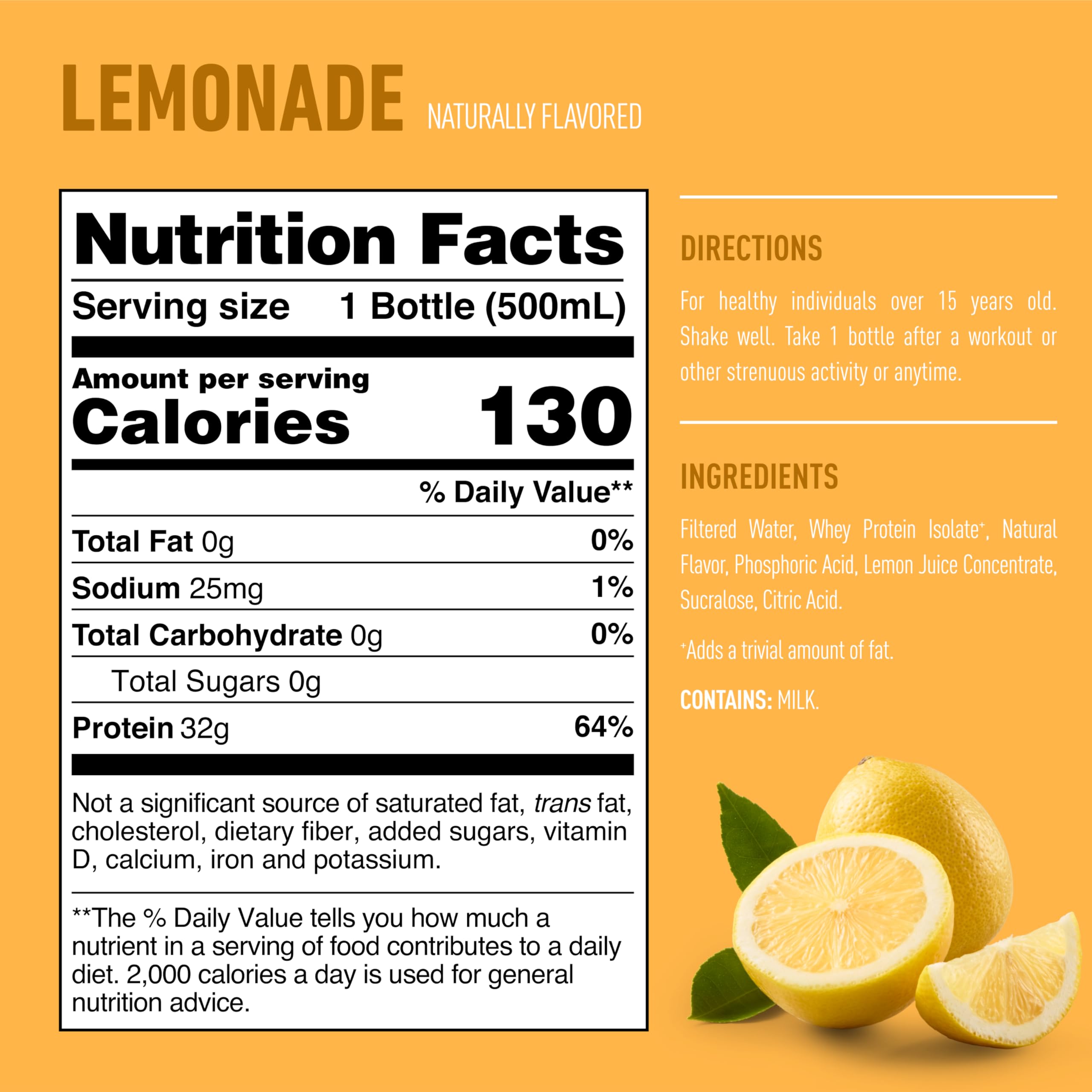 Isopure Lemonade bottle on the go for travel and workouts