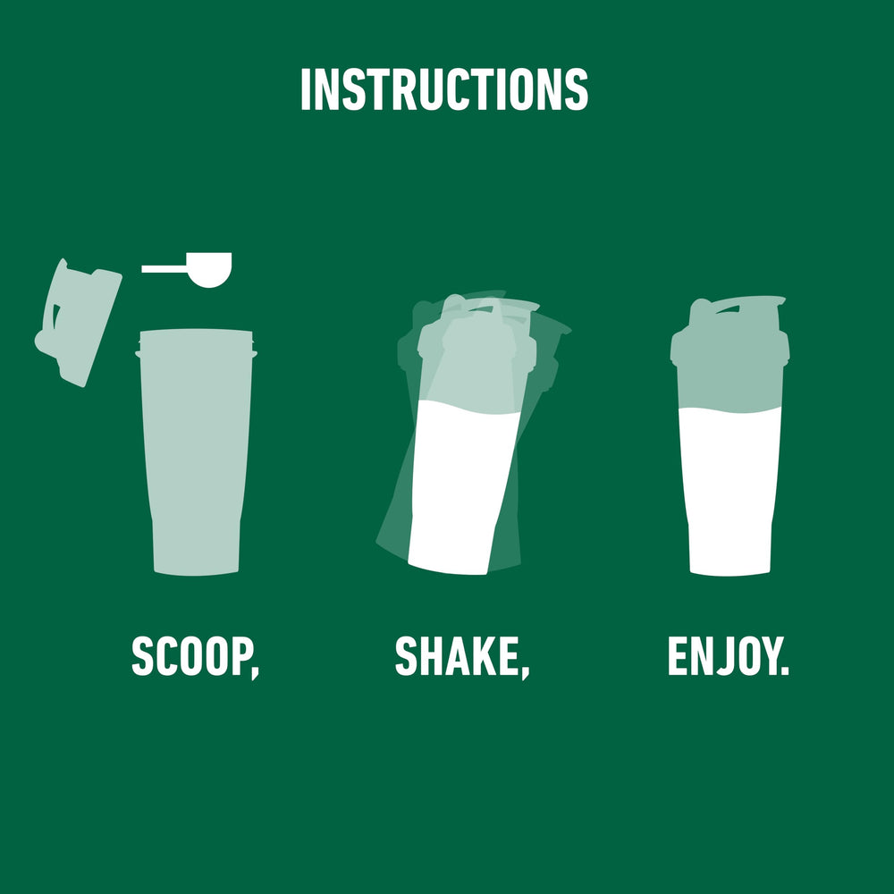 Isopure Chocolate protein powder stirred with liquid in shaker