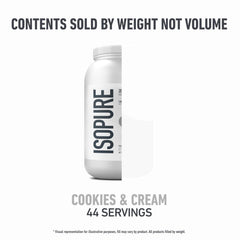 Isopure shake with coffee or smoothies for quick protein boost.