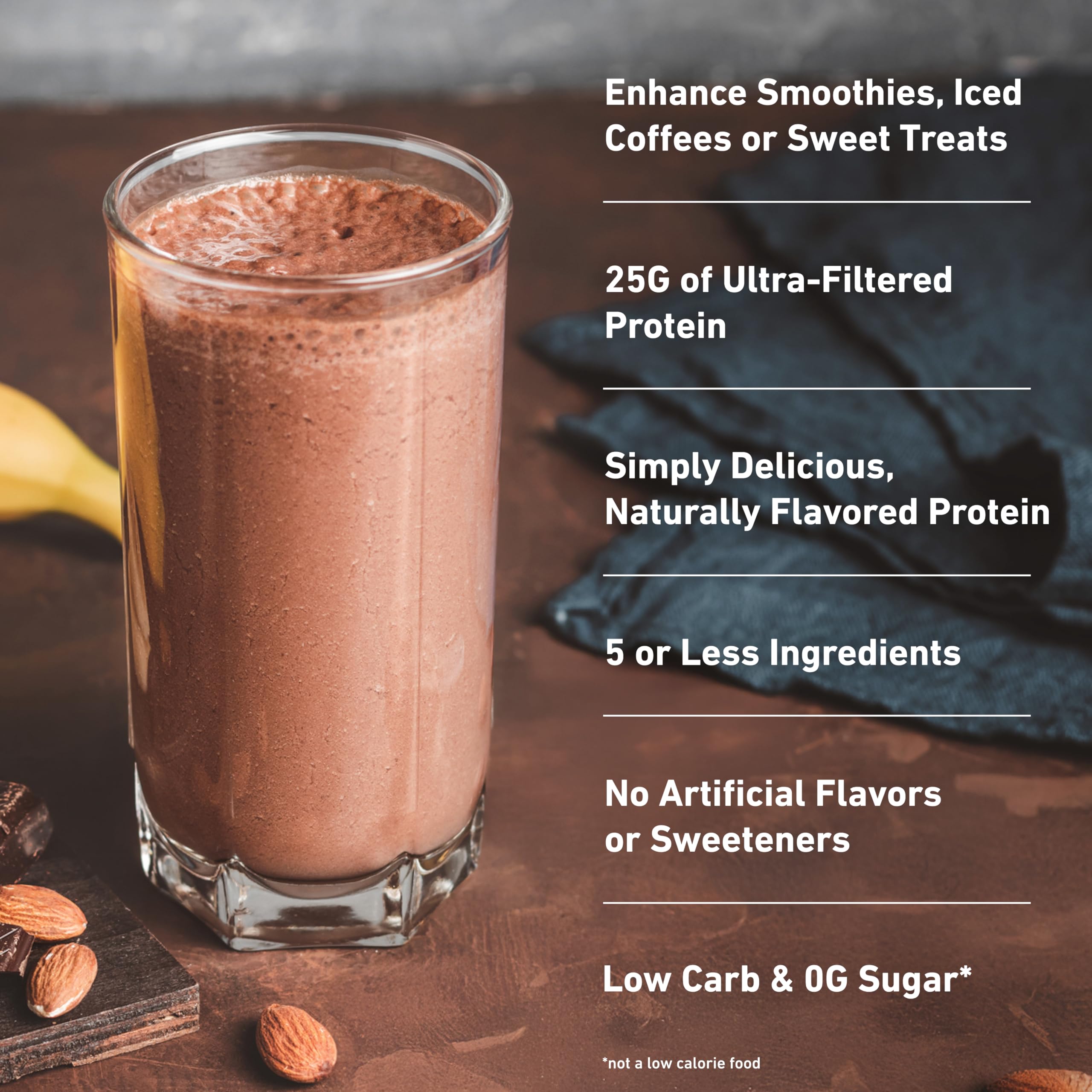 Isopure protein shake in glass for convenient, sugar-free nutrition.