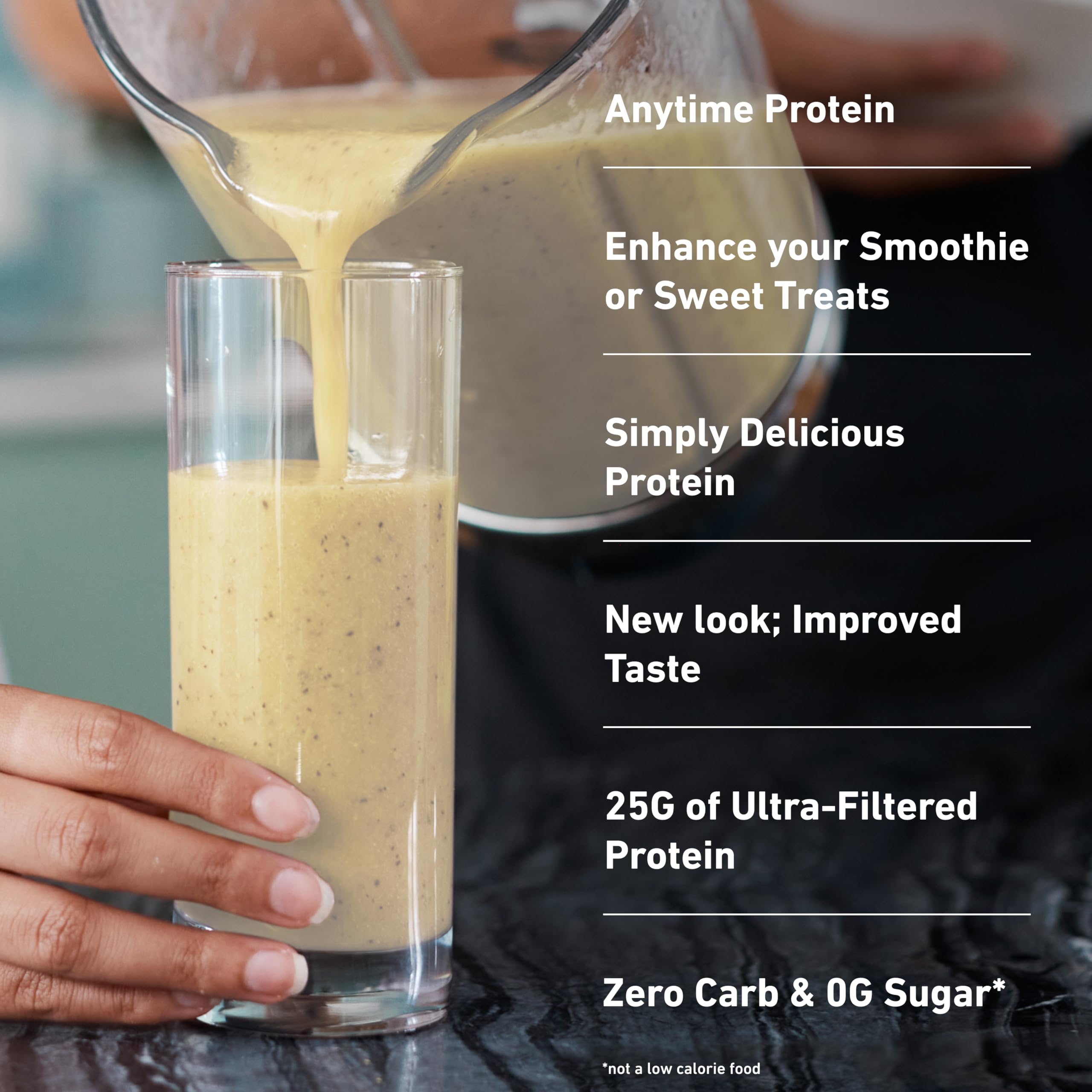 Isopure scoop in shaker ready for quick protein mix