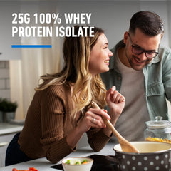 Shaker with Isopure Creamy Vanilla for a smooth shake.