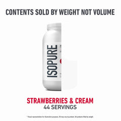 Isopure vitamin and electrolyte blend visual suggesting daily nutrition support.