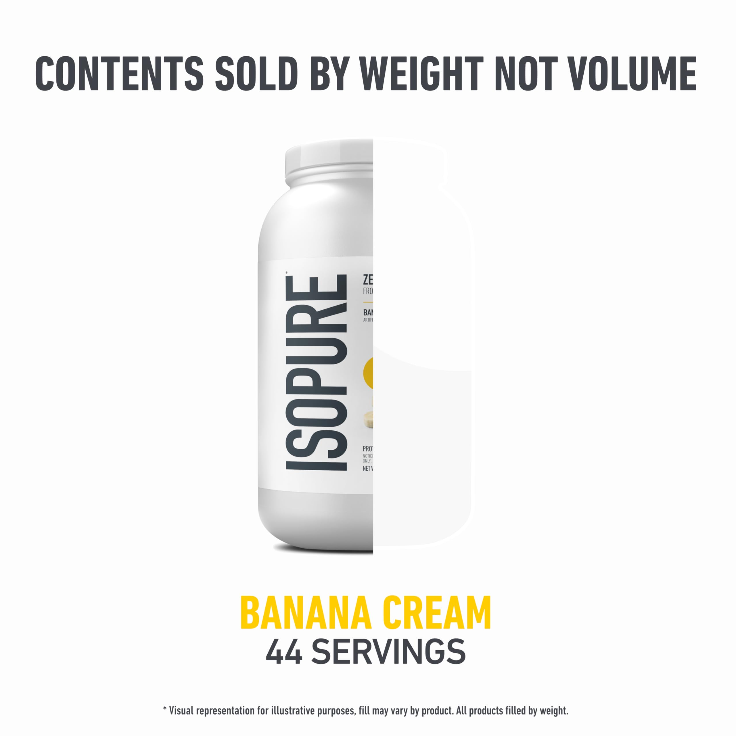 Isopure zero-carb, sugar-free formula on packaging for keto-friendly protein