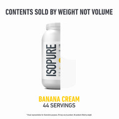 Isopure zero-carb, sugar-free formula on packaging for keto-friendly protein