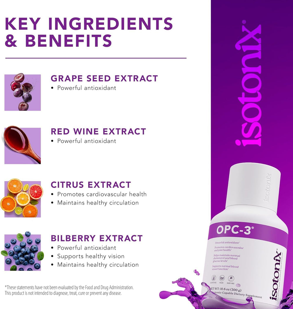 Isotonix OPC-3 bilberry close-up for vision and circulation support.
