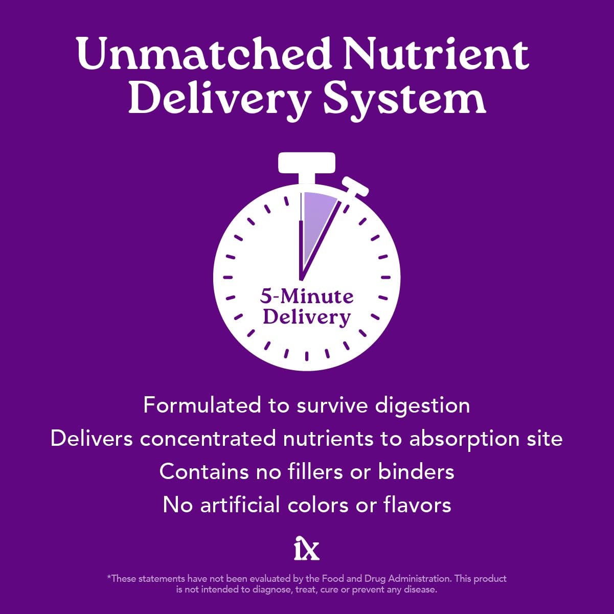 Isotonix OPC-3 capful dispensed into water for isotonic delivery.
