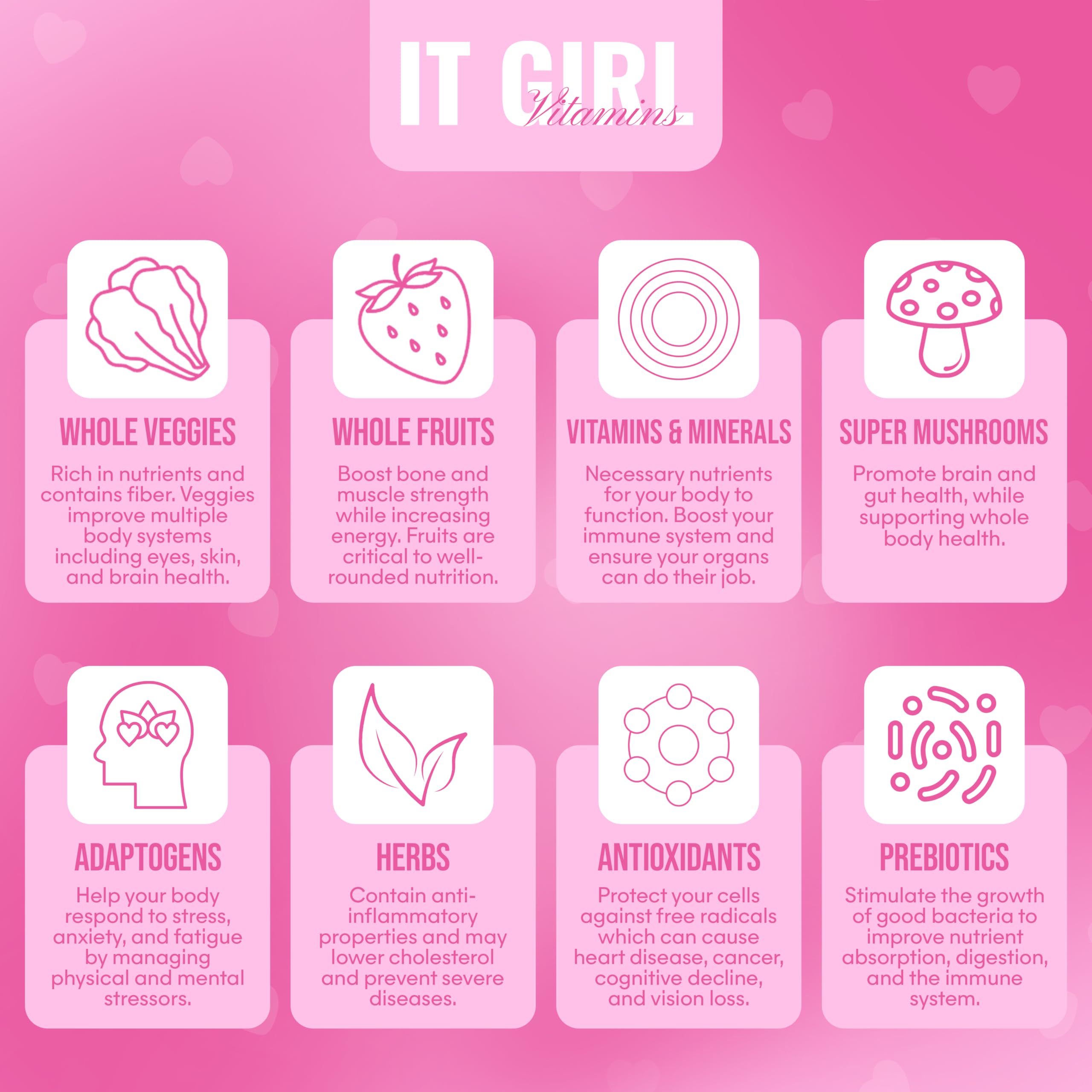 It Girl Vitamins on-the-go snack pack for busy days and travel.