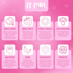 It Girl Vitamins on-the-go snack pack for busy days and travel.